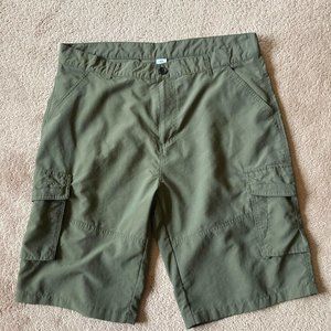 Men's quick dry hiking cargo shorts